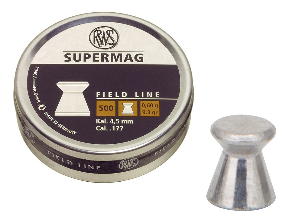 RWS Supermag 4.50mm Luchtdruk Kogeltjes blikje 500